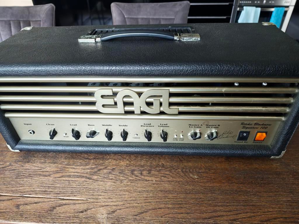 Engl Ritchie Blackmore Signature E650 Top met extra's, Muziek en Instrumenten, Ophalen, Zo goed als nieuw, 100 watt of meer