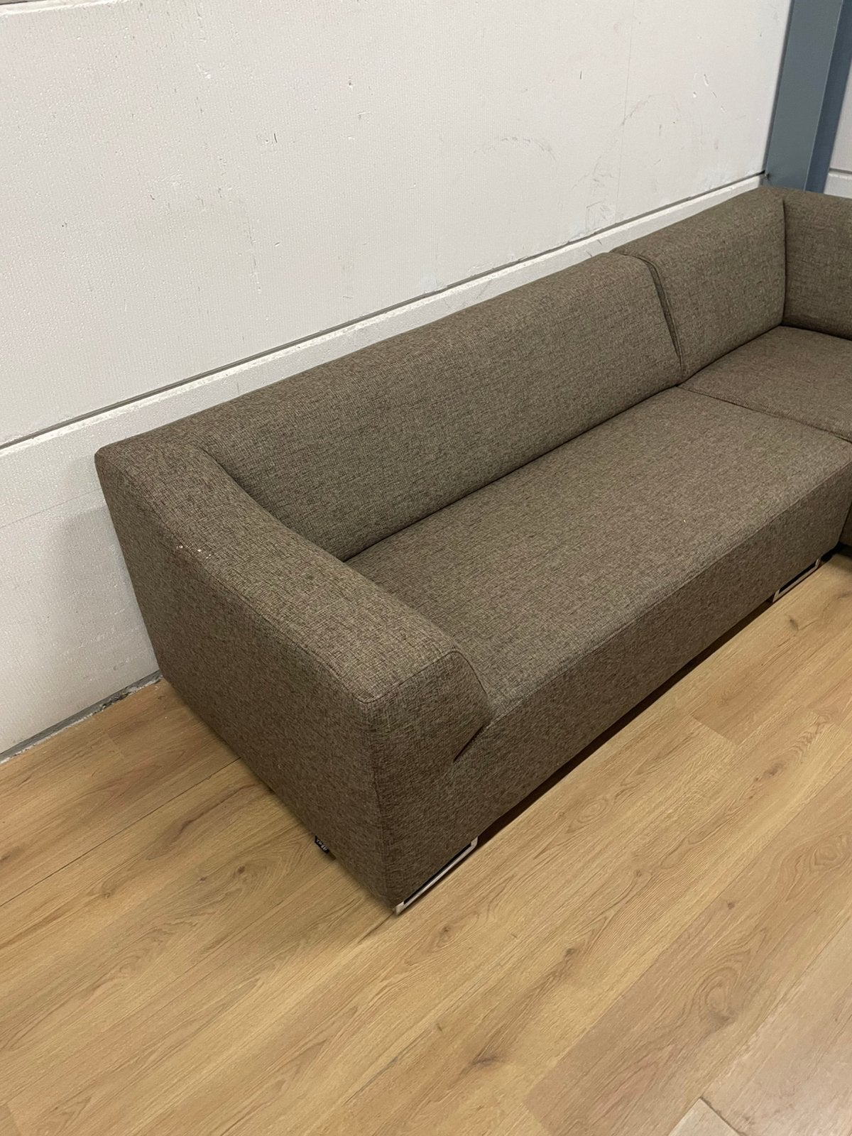 Mooie luxe bruine MONTEL hoekbank - GEREINIGD!!!, Ophalen, 250 tot 300 cm, Luxe, Hoekbank