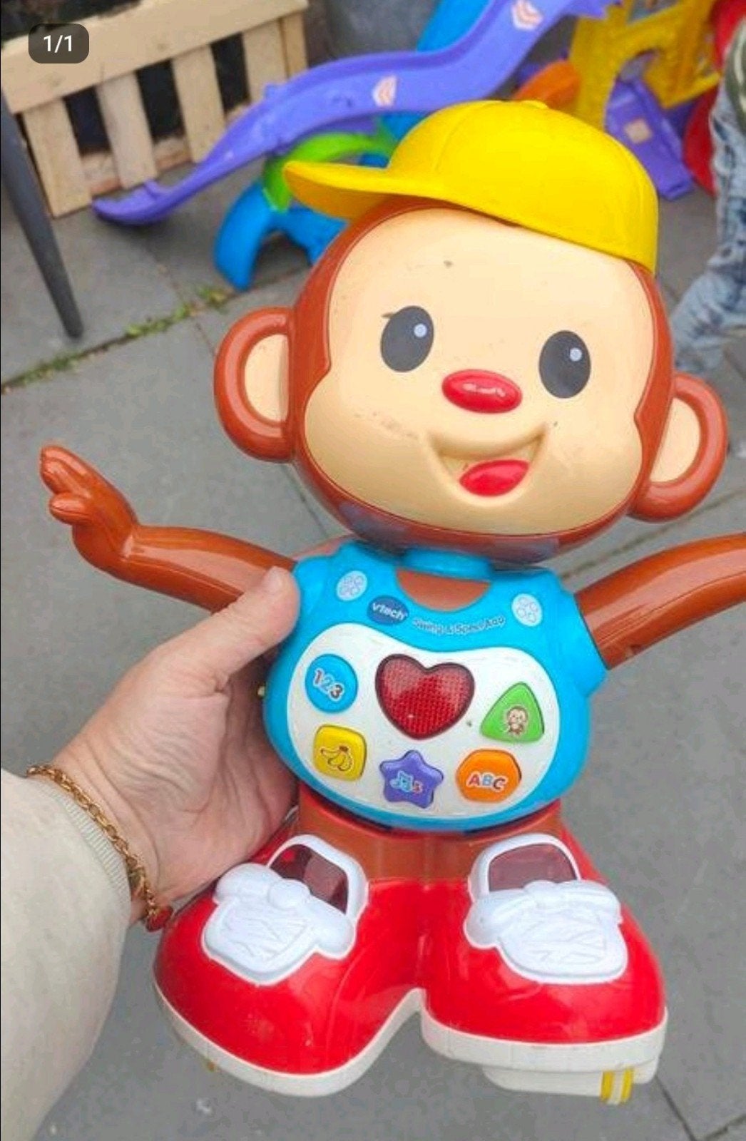Vtech Swing & Speel Aap - Interactief Speelgoed, Ophalen of Verzenden, Overige typen, Met wieltjes