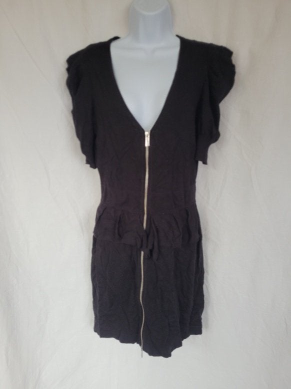 Gave zwarte jurk heel apart model mt M merk Karen Millen, Maat 38/40 (M), ., Zwart, Ophalen of Verzenden