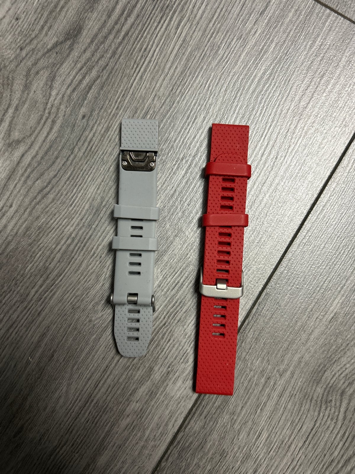 Garmin Smartwatch Bandjes 22mm - Grijs en Rood, Verzenden, Nieuw, Grijs