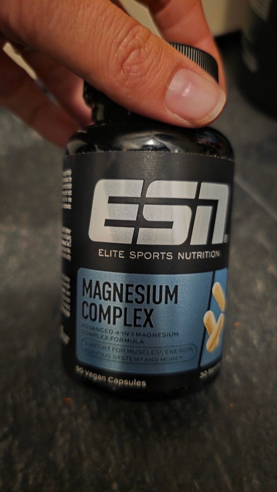 ESN Magnesium Complex - 90 vegan capsules, Sport en Fitness, Ophalen of Verzenden, Nieuw, Poeder of Drank