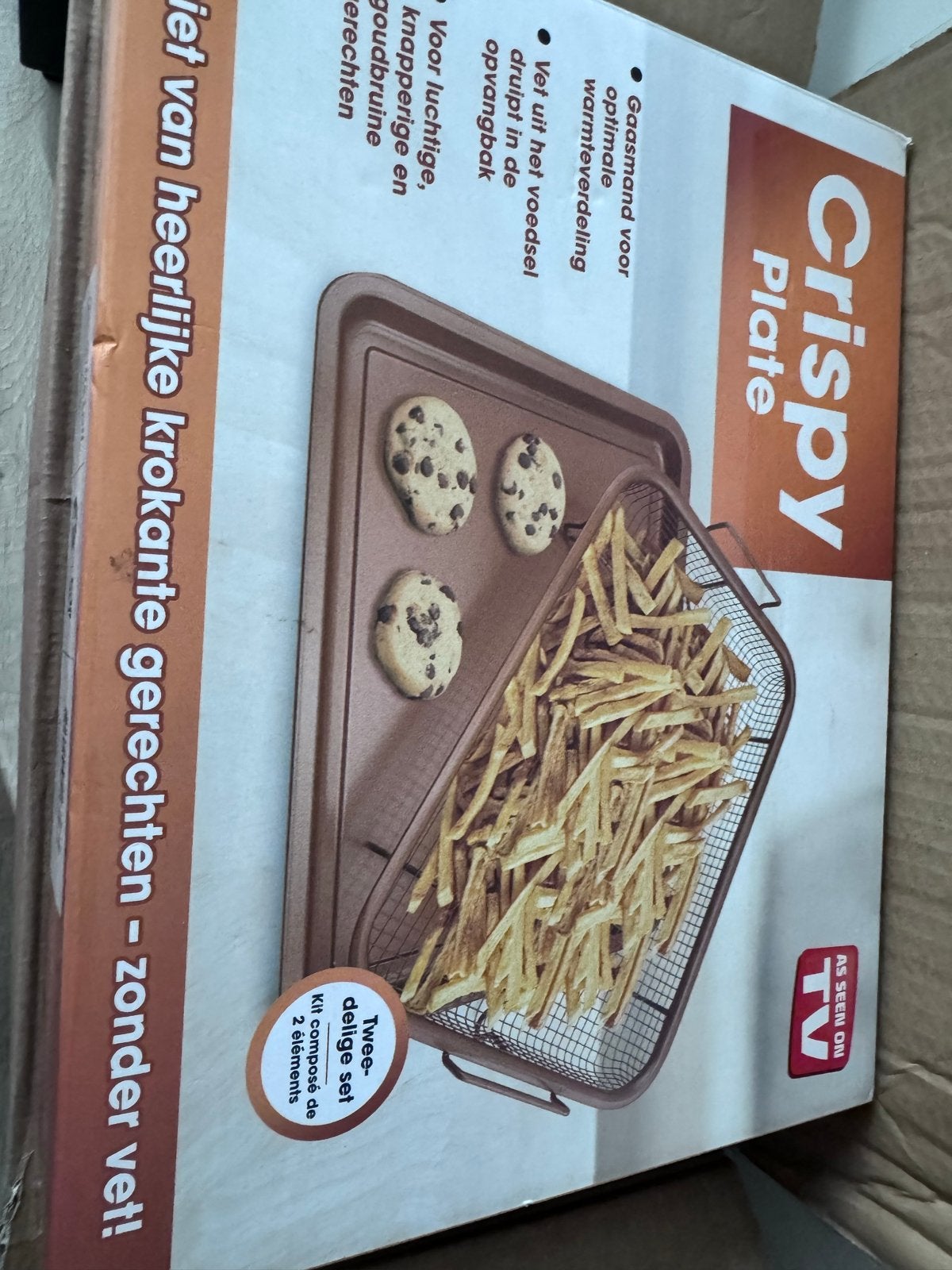 Crispy Plate: Krokante Gerechten Zonder Vet (2-delig), Ophalen, Nieuw