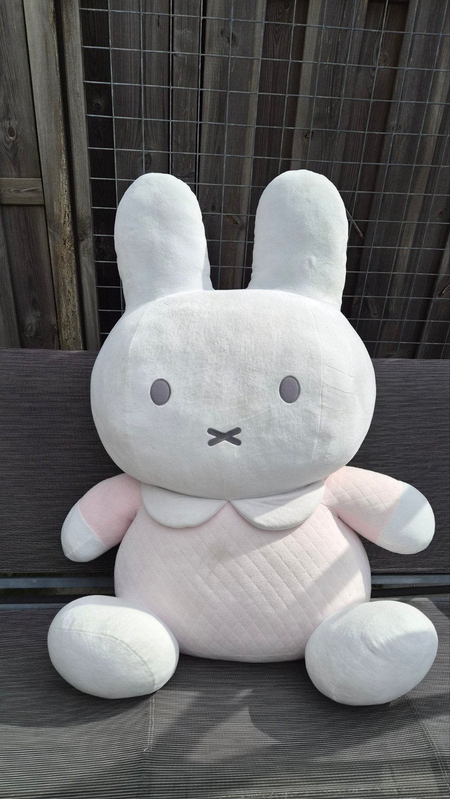 Grote Nijntje knuffel roze - Zo goed als nieuw, Overige merken, Konijn, Nijntje, Ophalen of Verzenden