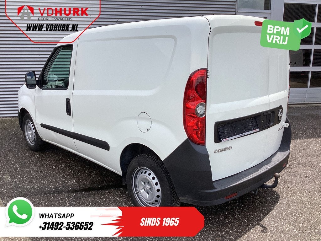Opel Combo 1.3 CDTi 96 pk EXPORT Airco/ Bluetooth/ Trekhaak, Auto's, Voorwielaandrijving, Stof, Gebruikt, Euro 6