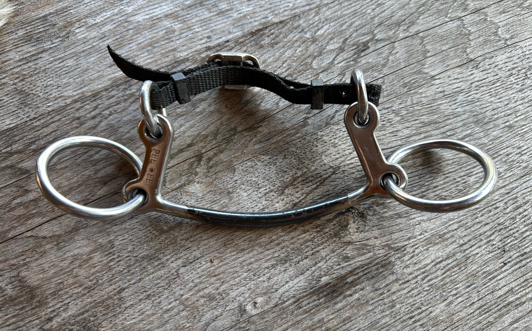 Pee Wee bit Mini 10,5 cm, Ophalen of Verzenden, Gebruikt, Bit, Pony