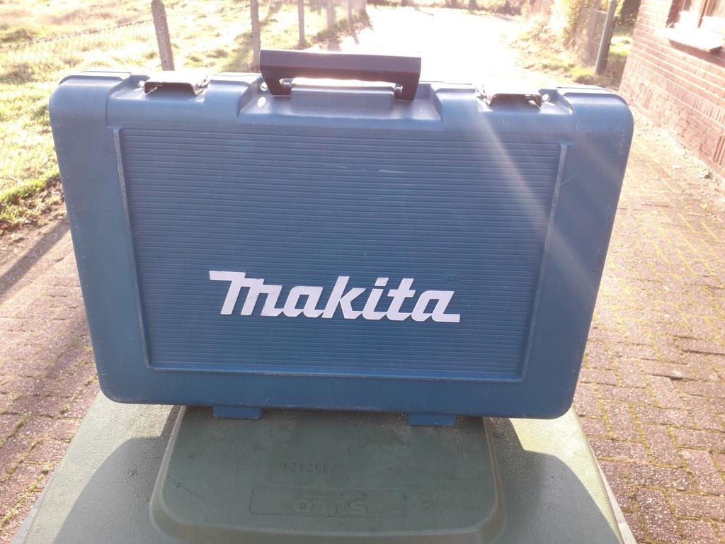 Makita cordles boormachine koffer, Doe-het-zelf en Verbouw, Gereedschap | Machine-onderdelen en Toebehoren, Ophalen, Gebruikt