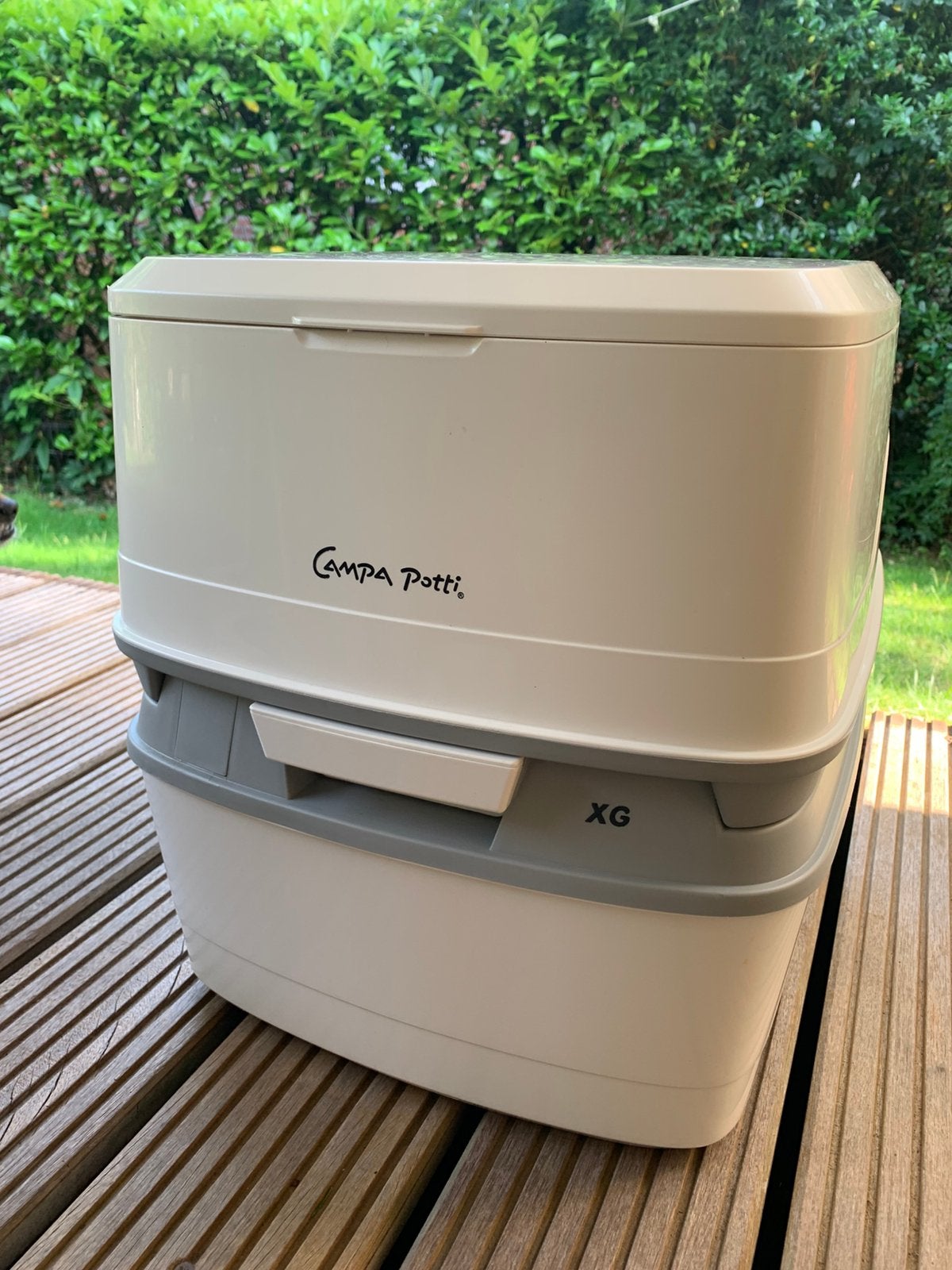 Thetford campa porta potti XH zgan, Caravans en Kamperen, Ophalen of Verzenden, Zo goed als nieuw