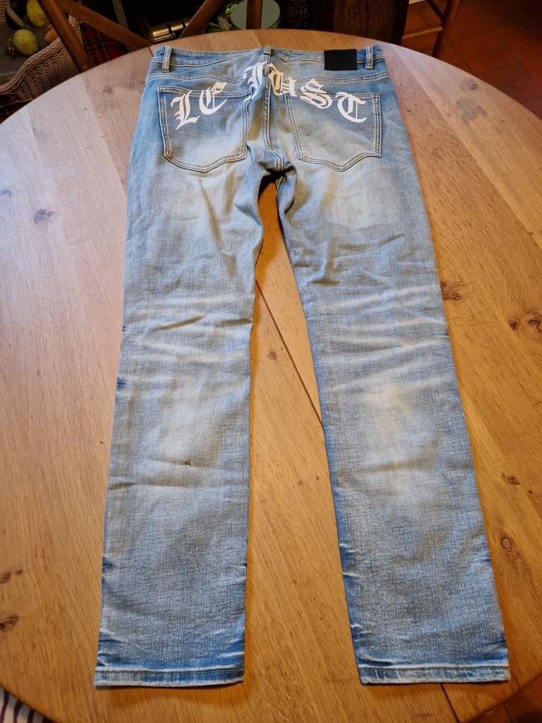 SPIJKERBROEK LE JUST MAAT 32, Ophalen of Verzenden, Blauw, W32 (confectie 46) of kleiner, Le just