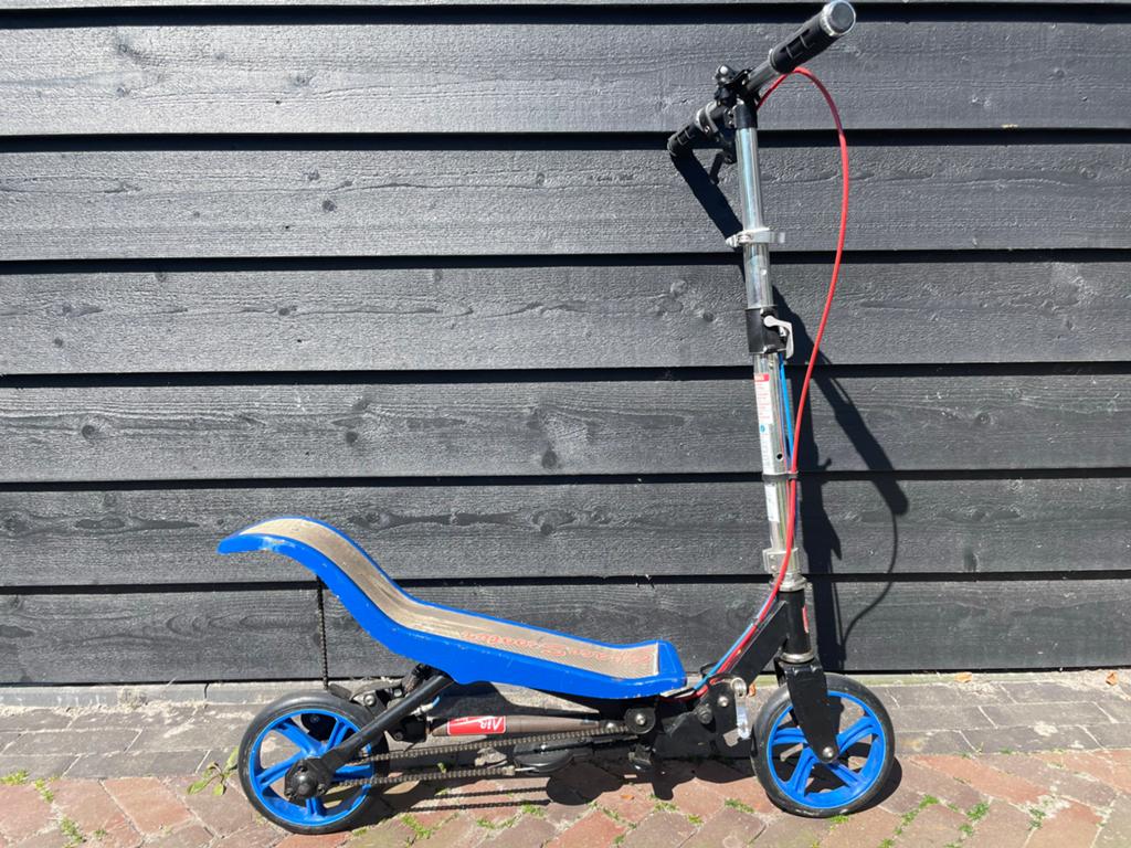 Space scooter x590 blauw, Fietsen en Brommers, Steps, Gebruikt, Overige typen, Ophalen of Verzenden