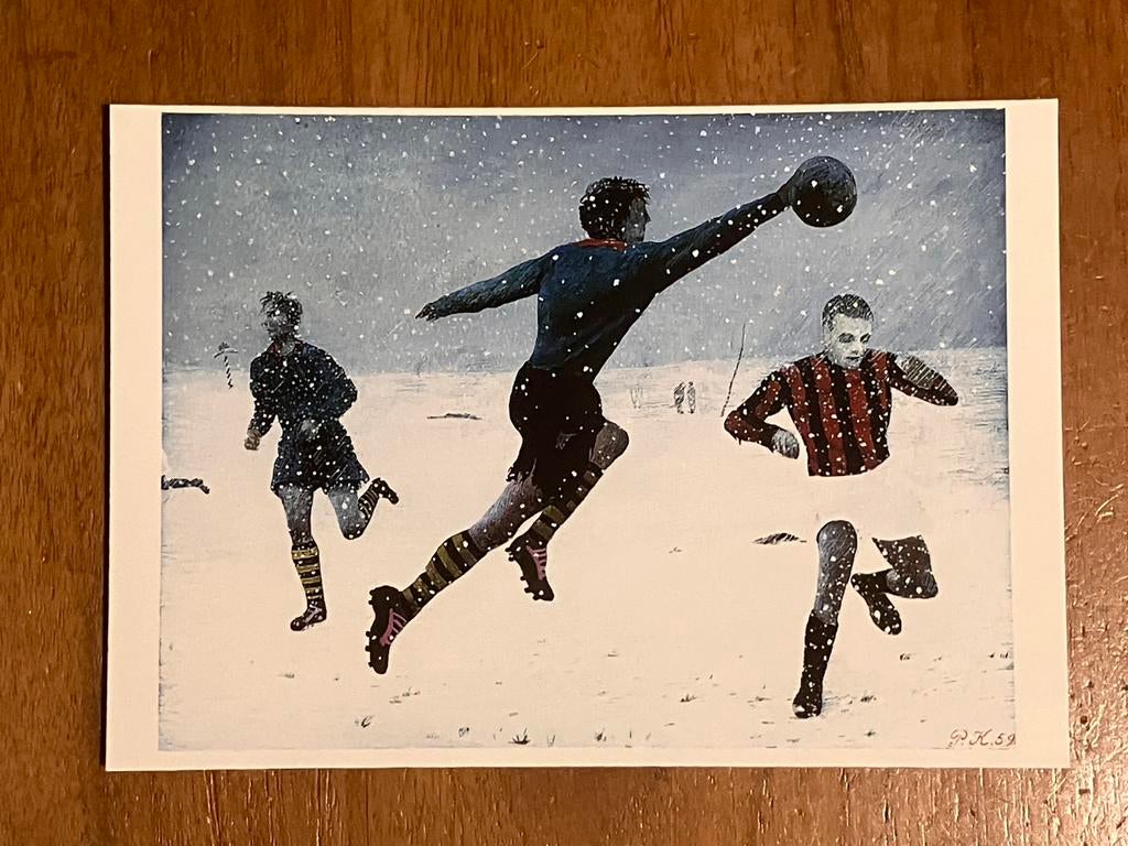 Pyke Koch Voetballers V. 1959 Ansichtkaart, Verzamelen, Ophalen of Verzenden, 1980 tot heden, Ongelopen, Sport en Spel