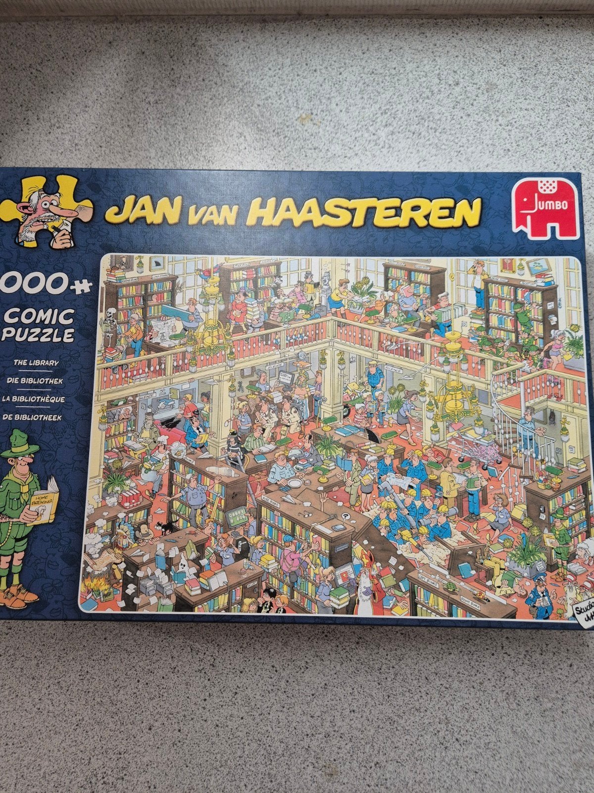 Jan van Haasteren Puzzels - 1000 stukjes, Ophalen of Verzenden, 500 t/m 1500 stukjes, Gebruikt, Legpuzzel