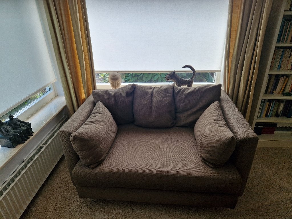 Comfortabele tweepersoonsbank - Linteloo, Ophalen, Modern en comfortabel, Tweepersoons, 75 tot 100 cm