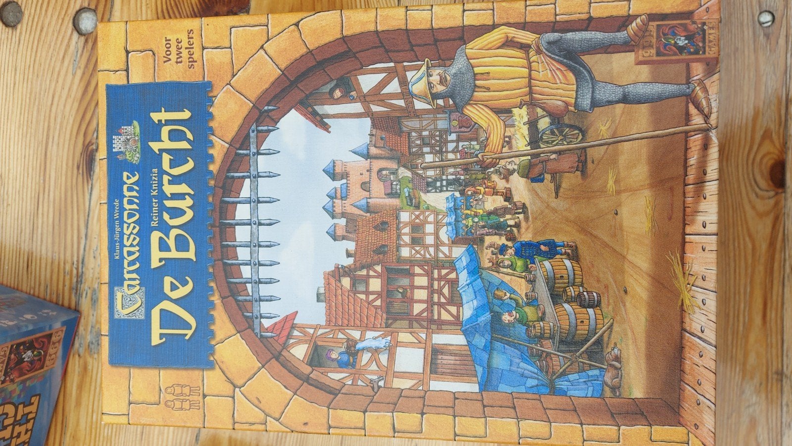 Carcassonne De Burcht - Bordspel voor 2 spelers (als nieuw), Een of twee spelers, Ophalen of Verzenden, Zo goed als nieuw, 999Games
