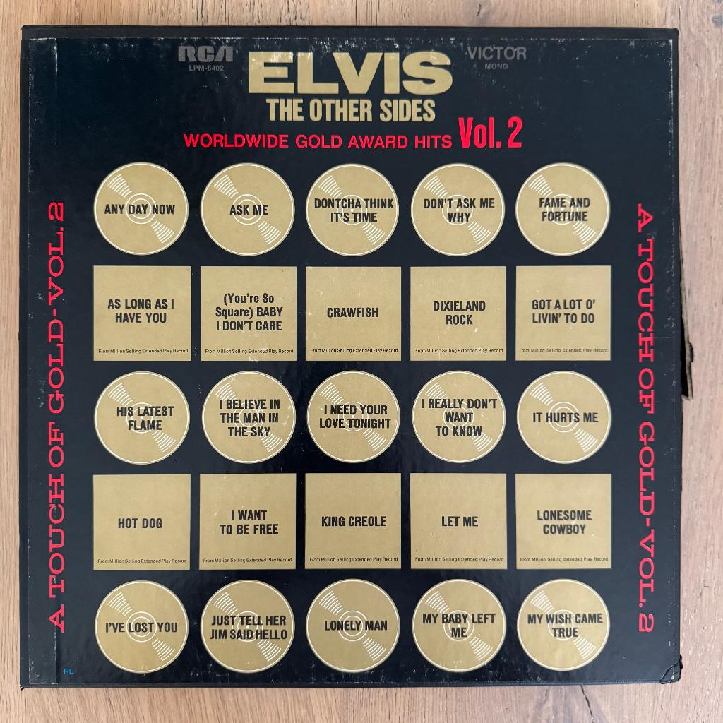 Elvis 4 LP Box - Worldwide 50 Gold Award Hits 2 - USA 1976, Cd's en Dvd's, Vinyl | Rock, Gebruikt, Complilatie, Ophalen of Verzenden