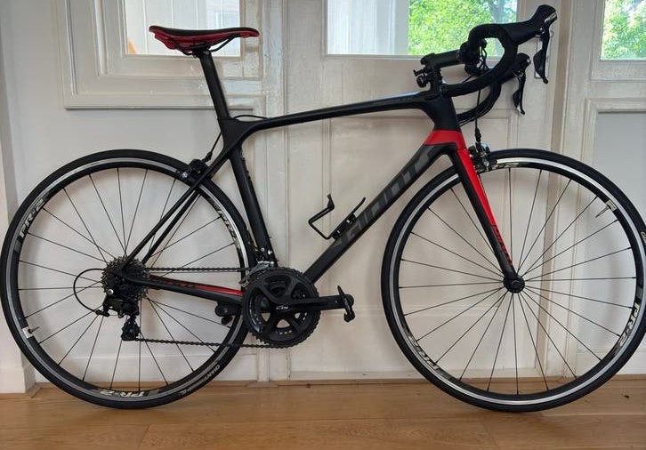 Giant TCR Advanced Pro - Shimano 105 - M/L - Topstaat, Fietsen en Brommers, Fietsen | Racefietsen, Ophalen, 28 inch, Carbon, Giant