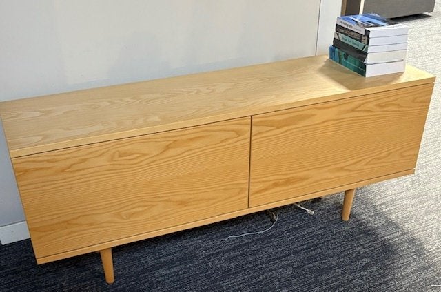 Tv meubel Grene vintage b130xd35xh55, Ophalen, Zo goed als nieuw, 25 tot 50 cm, Minder dan 100 cm