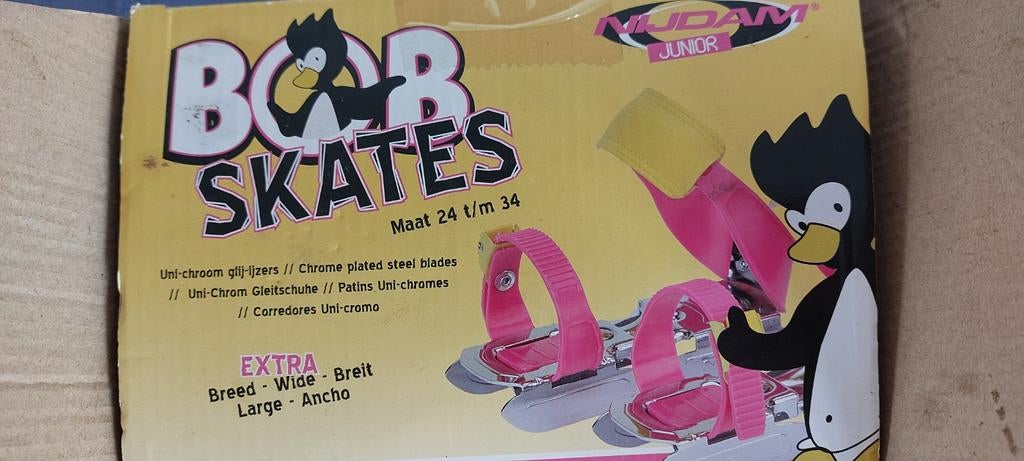 Nijdam Bob Skates Junior - Maat 24 t/m 34, Ophalen, Gebruikt, Overige typen, Nijdam