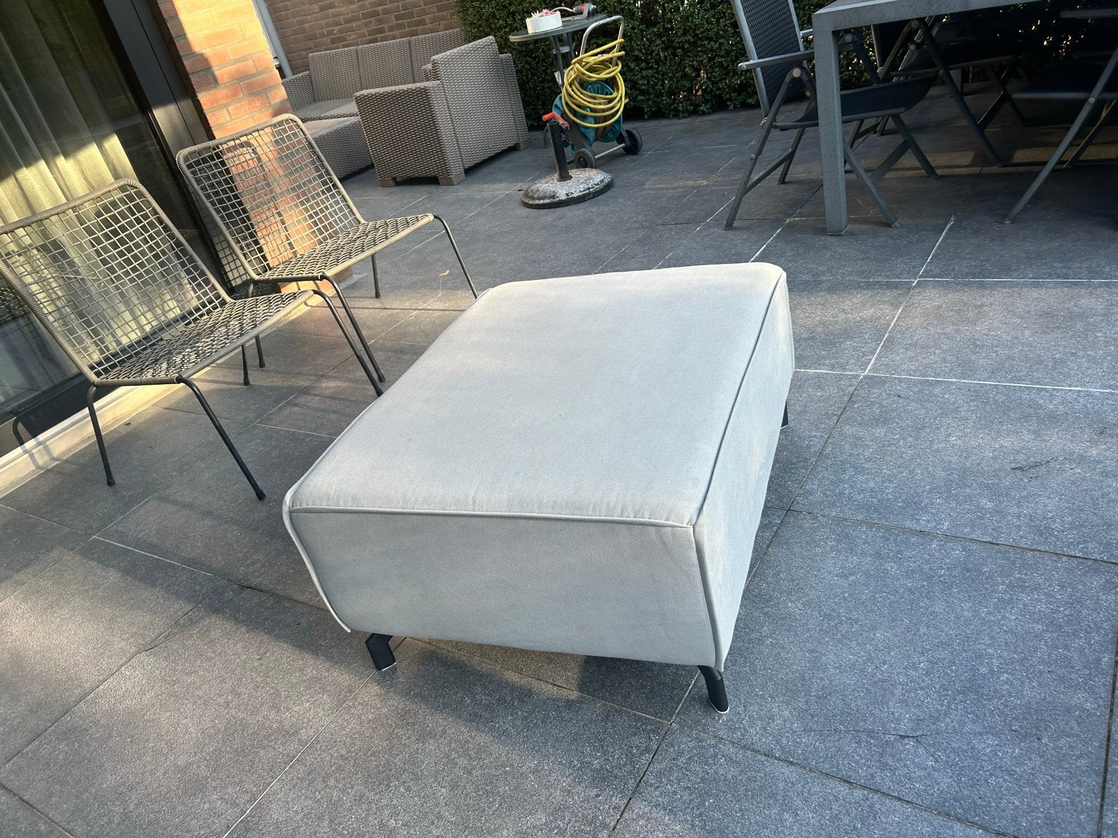 Hocker Elsa, Ophalen, Gebruikt, 75 tot 100 cm, Stof