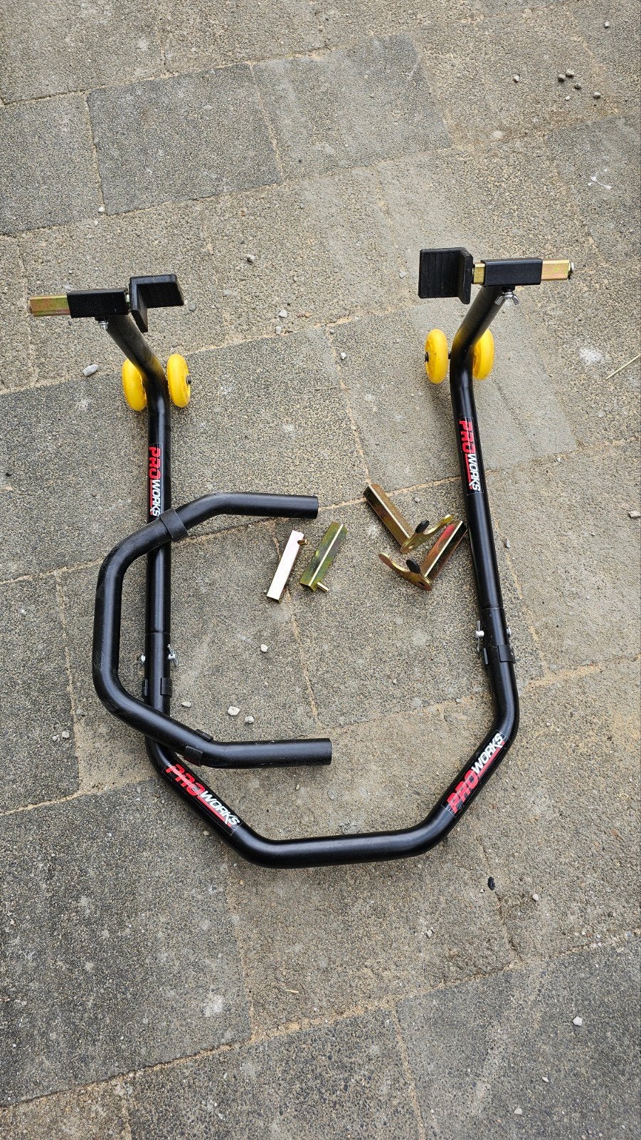 Paddockstand achterwiel motorlift - PROWORKS, Motoren, Accessoires | Overige, Ophalen, Gebruikt