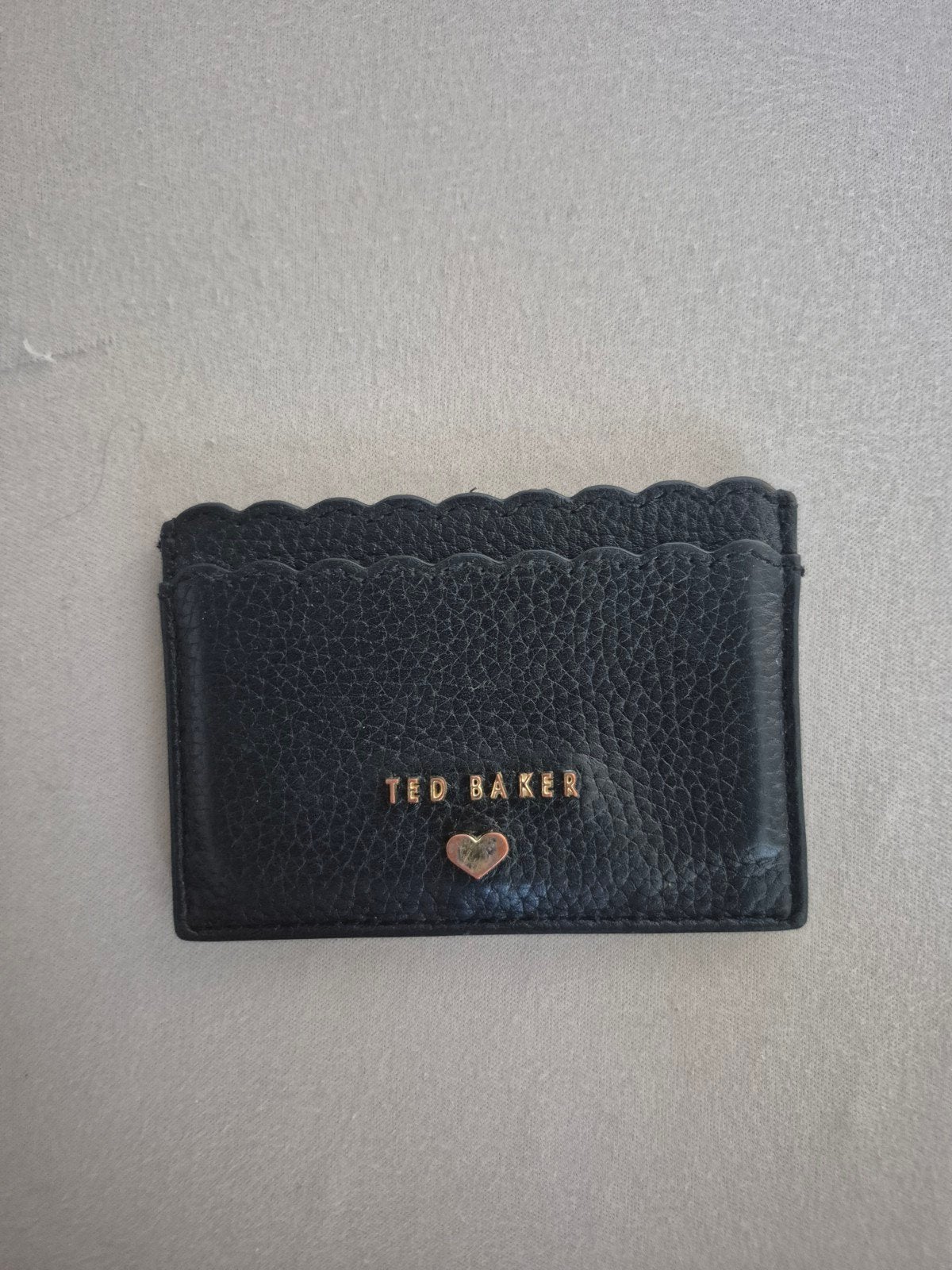 Ted Baker pasjeshouder zwart leer, Overige merken, Gebruikt, Zwart, Ophalen of Verzenden