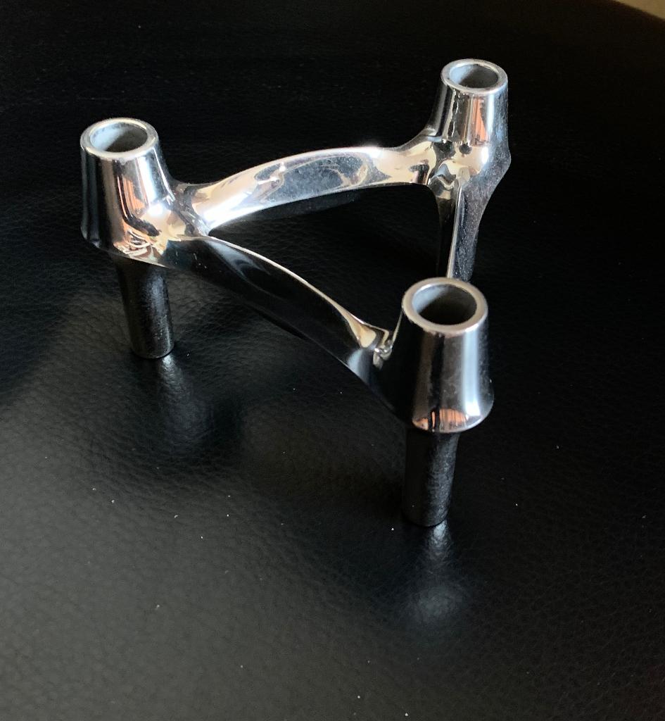 Stoff Nagel kandelaar, Ophalen of Verzenden, Gebruikt, Overige materialen, Minder dan 25 cm