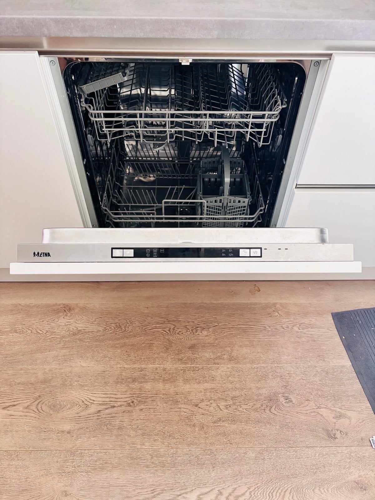 ETNA VW649RVS - used for 7years - perfectly does the job, Witgoed en Apparatuur, Vaatwasmachines, Gebruikt, 60 cm of meer, Eco programma