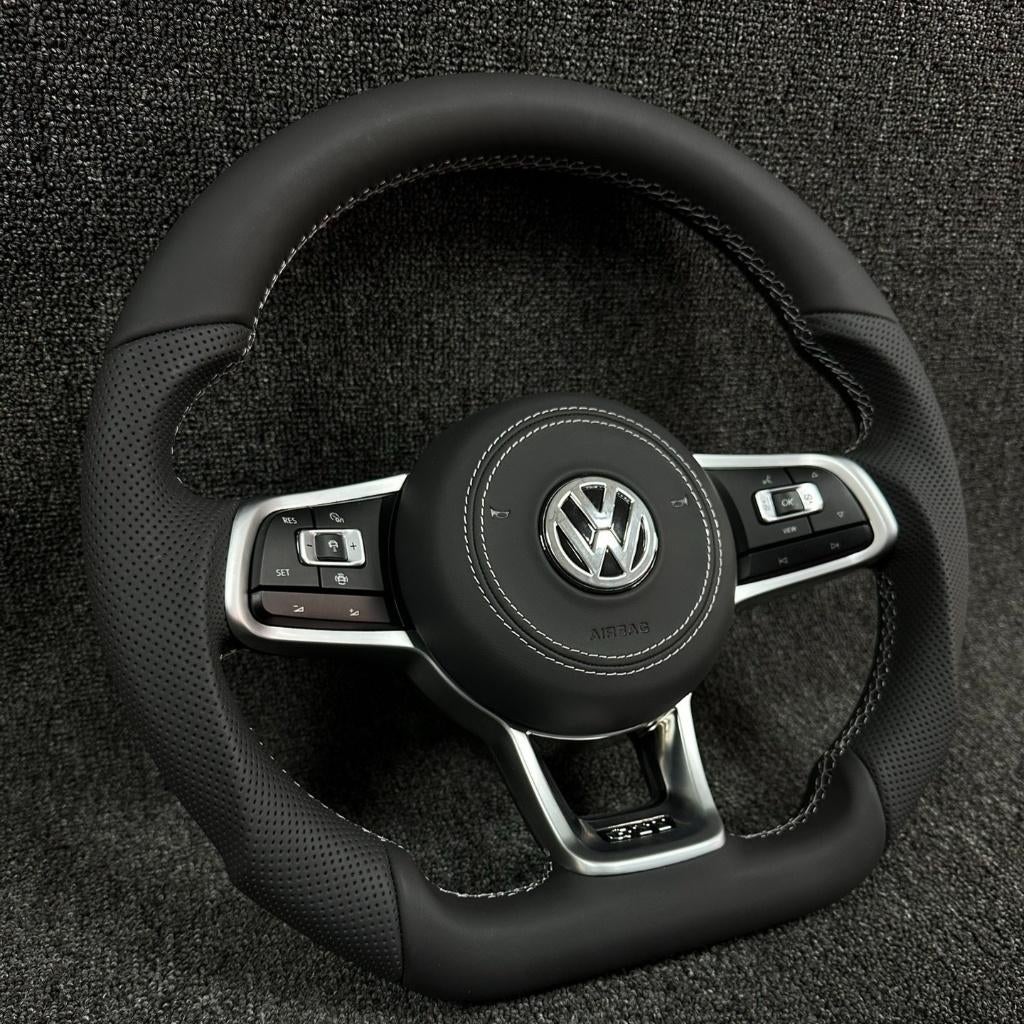 Volkswagen sporief leer stuur leer GTI Polo Golf upgrade, Volkswagen, ., Nieuw, Ophalen of Verzenden