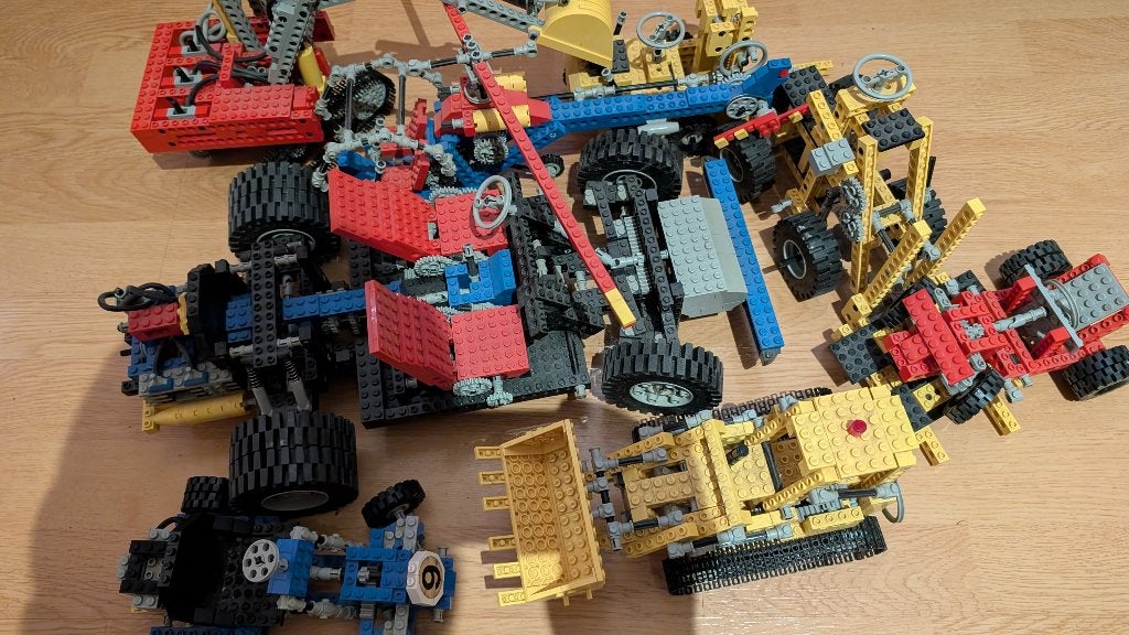 Technisch Lego - 8 sets (850/854/8090/8030/8844/8851/8860), Ophalen, Gebruikt, Overige thema's, Lego