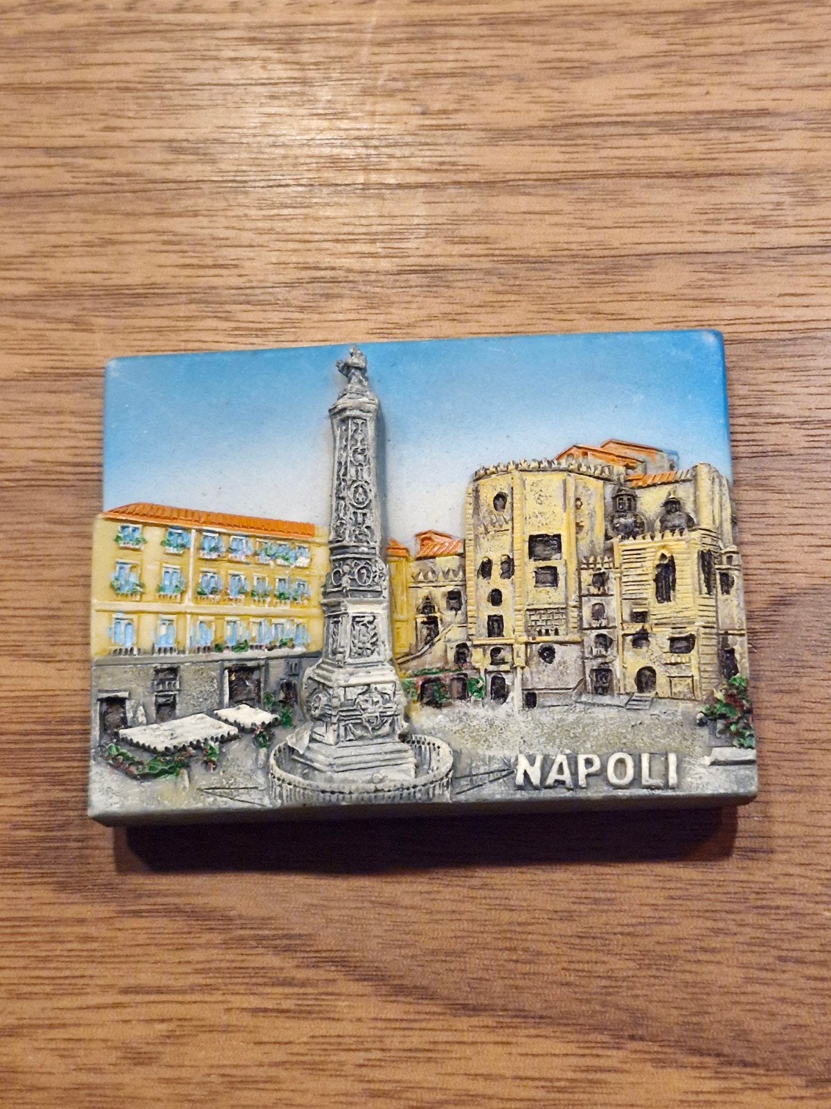 Koelkastmagneet Napoli - Souvenir Italië, Ophalen of Verzenden, Zo goed als nieuw