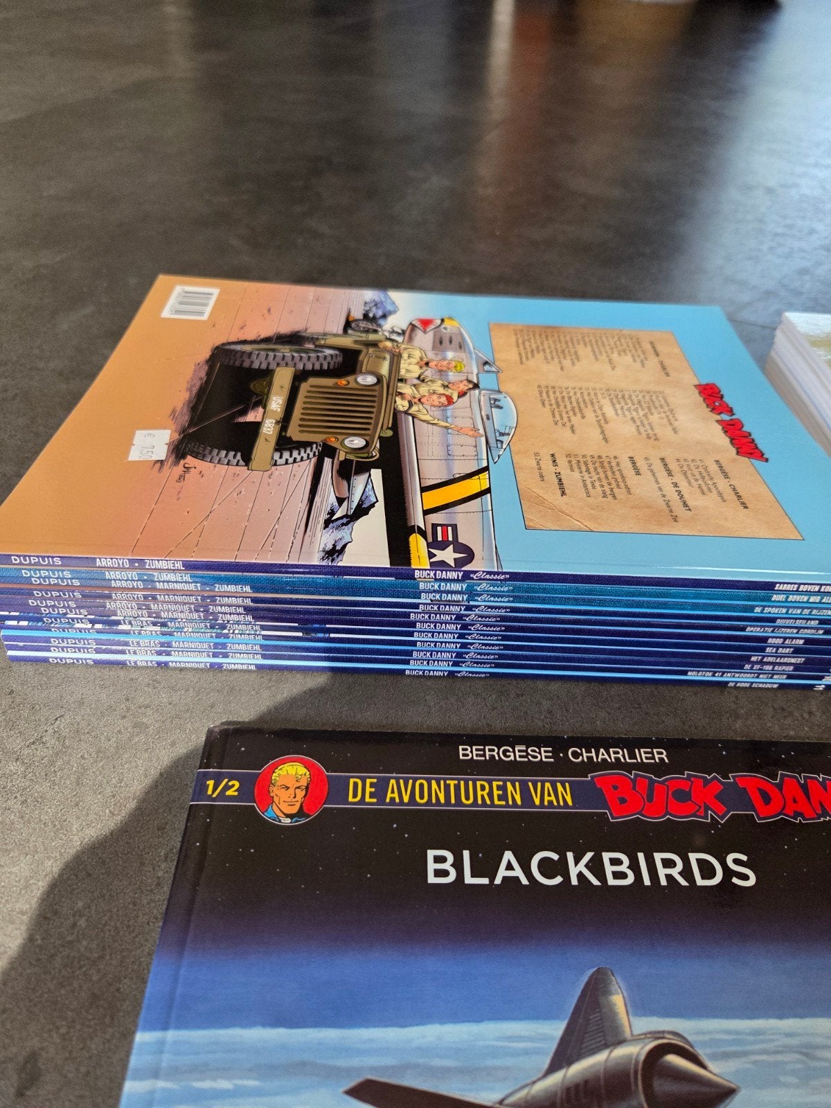 Buck Danny - Deel 50 tm 60 + 11x Classics + 5x speciale uitg, Boeken, Meerdere stripboeken, Ophalen of Verzenden, Gelezen