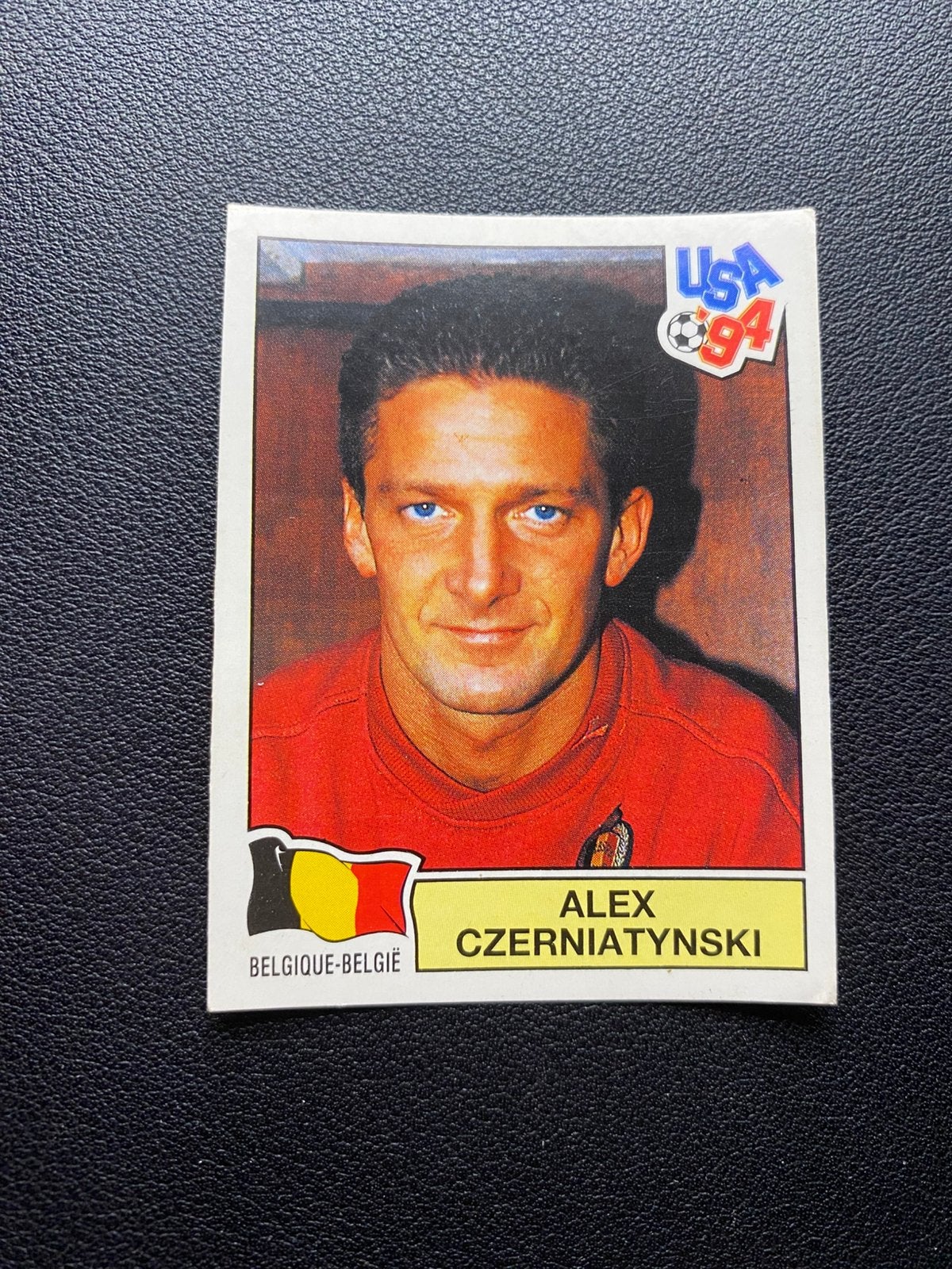 Alex Czerniatynski - België - Panini WK 1994, Verzamelen, Sportartikelen en Voetbal, Ophalen of Verzenden, Zo goed als nieuw, Buitenlandse clubs
