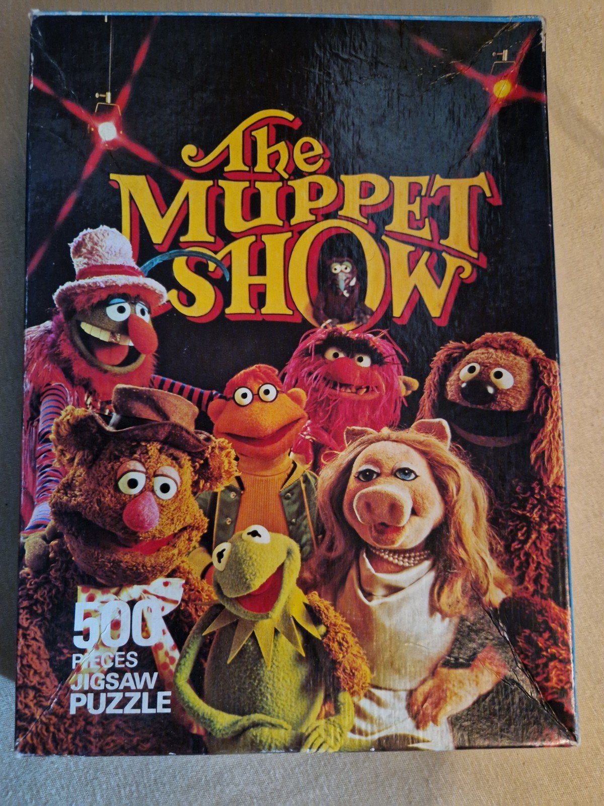 1976 the muppet show puzzel 500 puzzle muppets muppetshow, Ophalen of Verzenden