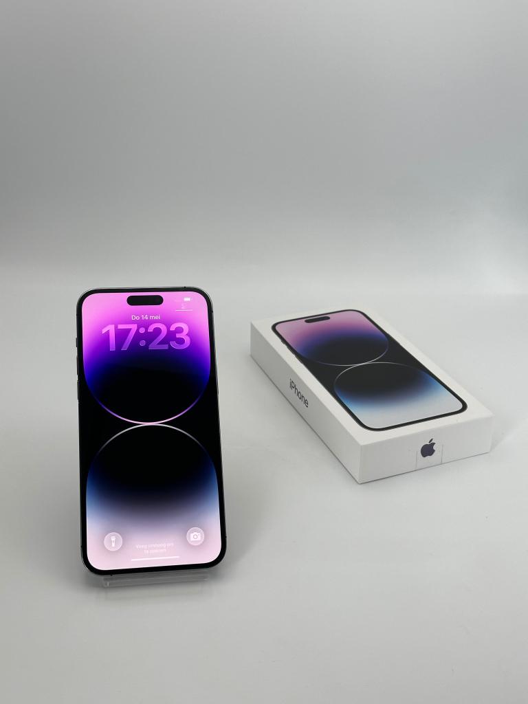 iPhone 14 Pro Max | 256GB | Paars | Topstaat | Garantie, 256 GB, Apple Inc., Paars, One Apple Park Way, Cupertino, CA 95014, Verenigde Staten.