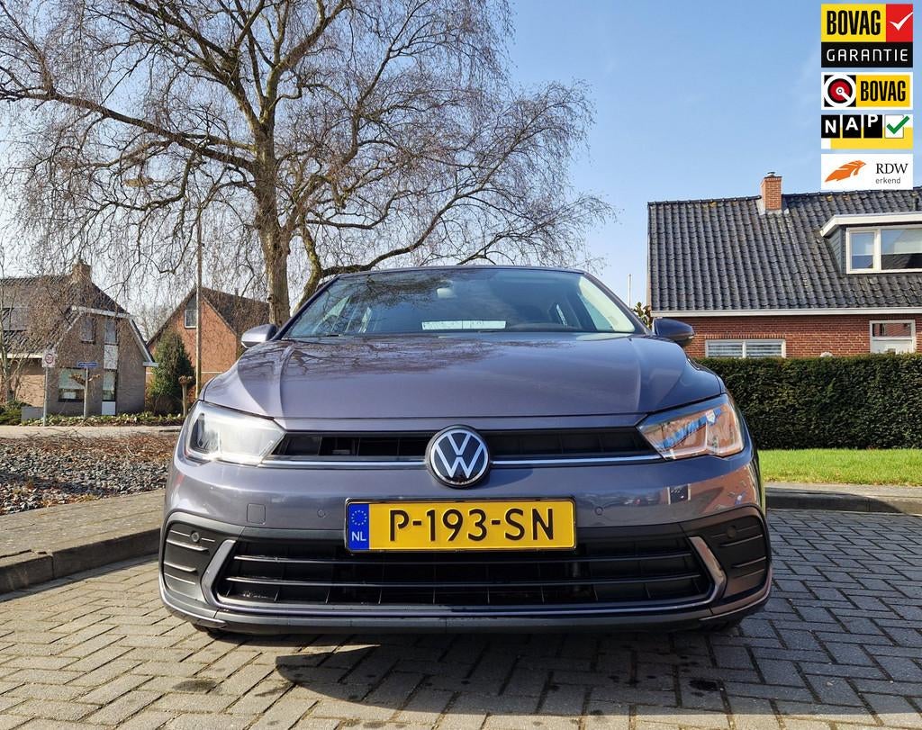 Volkswagen Polo 1.0 TSI Life Business, Adaptive Cruise Control, Stof, Gebruikt, Euro 6