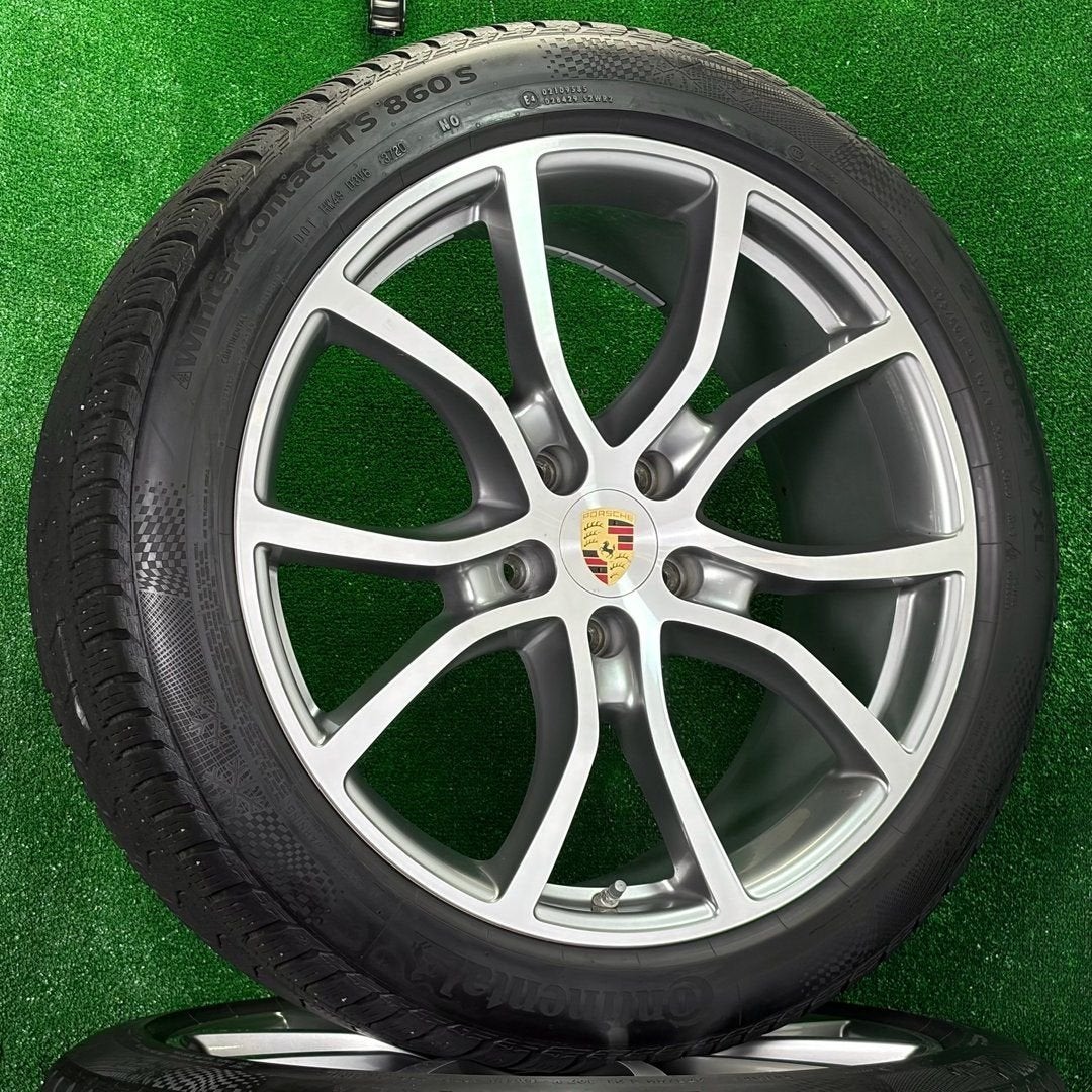 Originele 21 inch Porsche Cayenne E3 velgen met winterbanden, Gebruikt, -, 275 mm, -