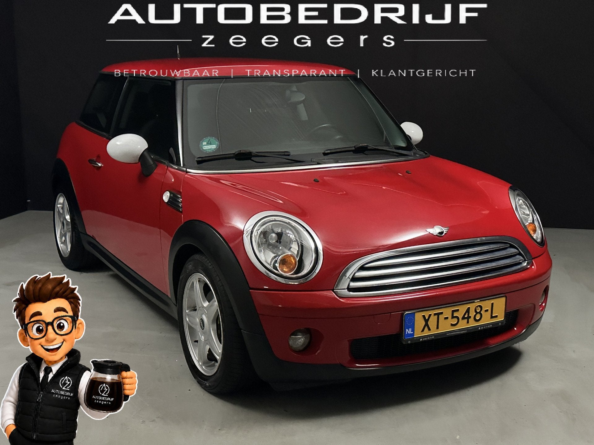 MINI 3-deurs 1.4 One *AC*Start/Stop* (bj 2008), Voorwielaandrijving, Gebruikt, Elektrische ramen, 4 cilinders