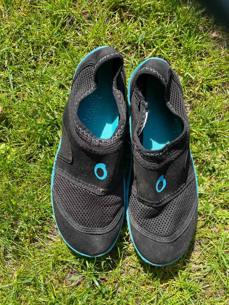 Waterschoenen Zwart/Blauw - Maat 38/39, Ophalen of Verzenden, Zo goed als nieuw, Dame of Heer, Zeil- of Surfschoenen
