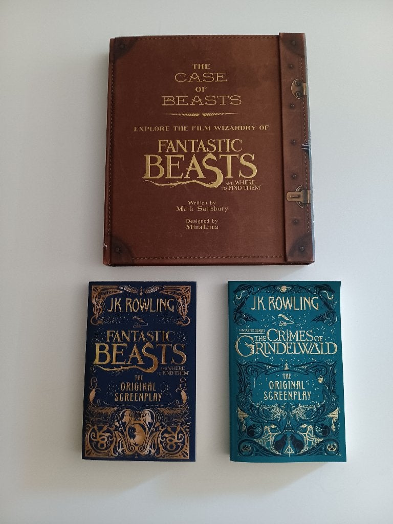 Fantastic Beasts boekenset, Ophalen of Verzenden, Zo goed als nieuw, J.K. Rowling