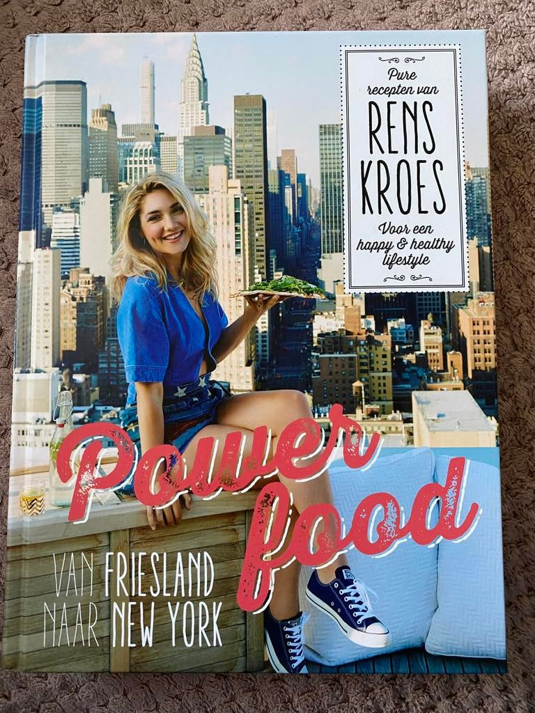 Van Friesland naar New York. Rens Kroes “Powerfood”, Ophalen of Verzenden, Zo goed als nieuw, Dieet en Voeding