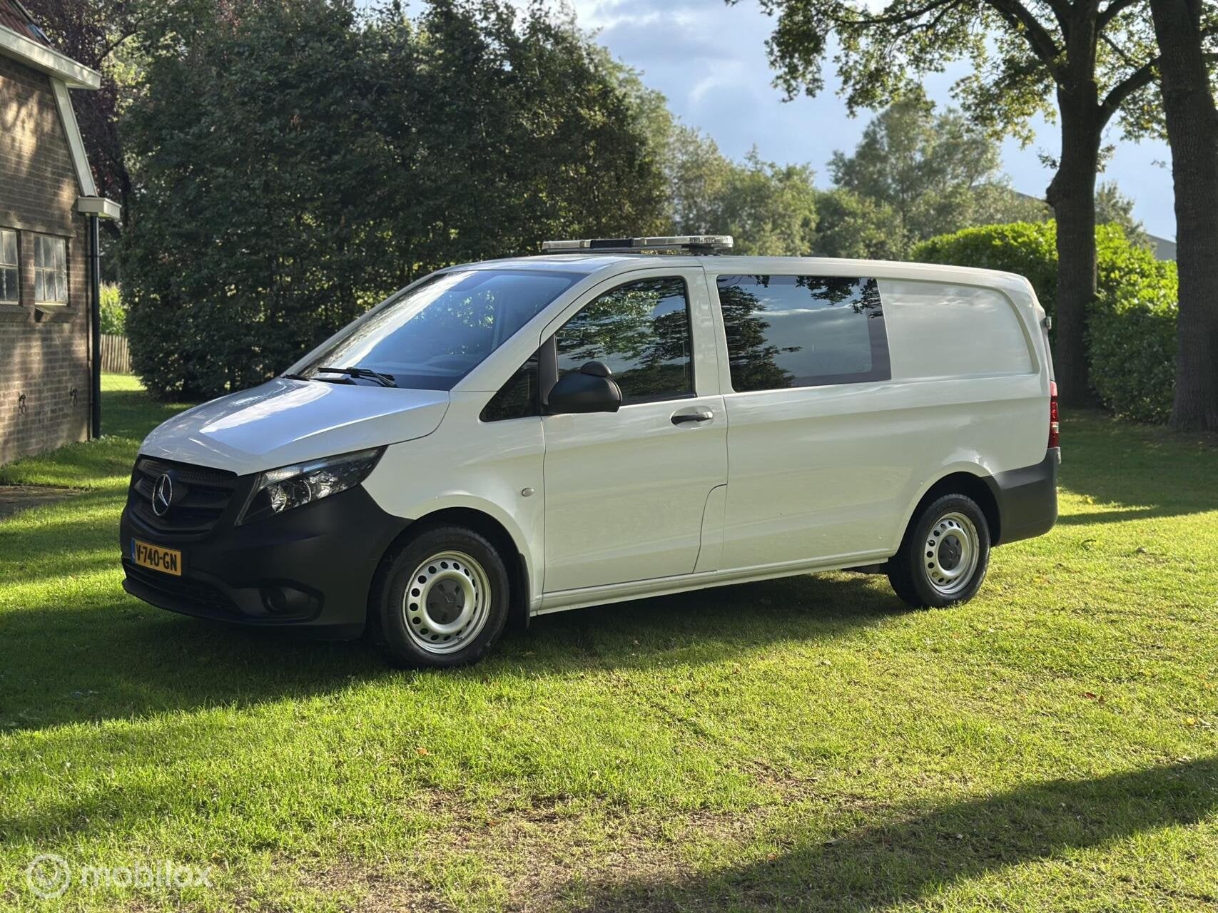 Mercedes-Benz Vito 114 CDI Lang L2 DC Automaat-7 - 1e eigena, Auto's, Automaat, Dealer onderhouden, Gebruikt, 4 cilinders