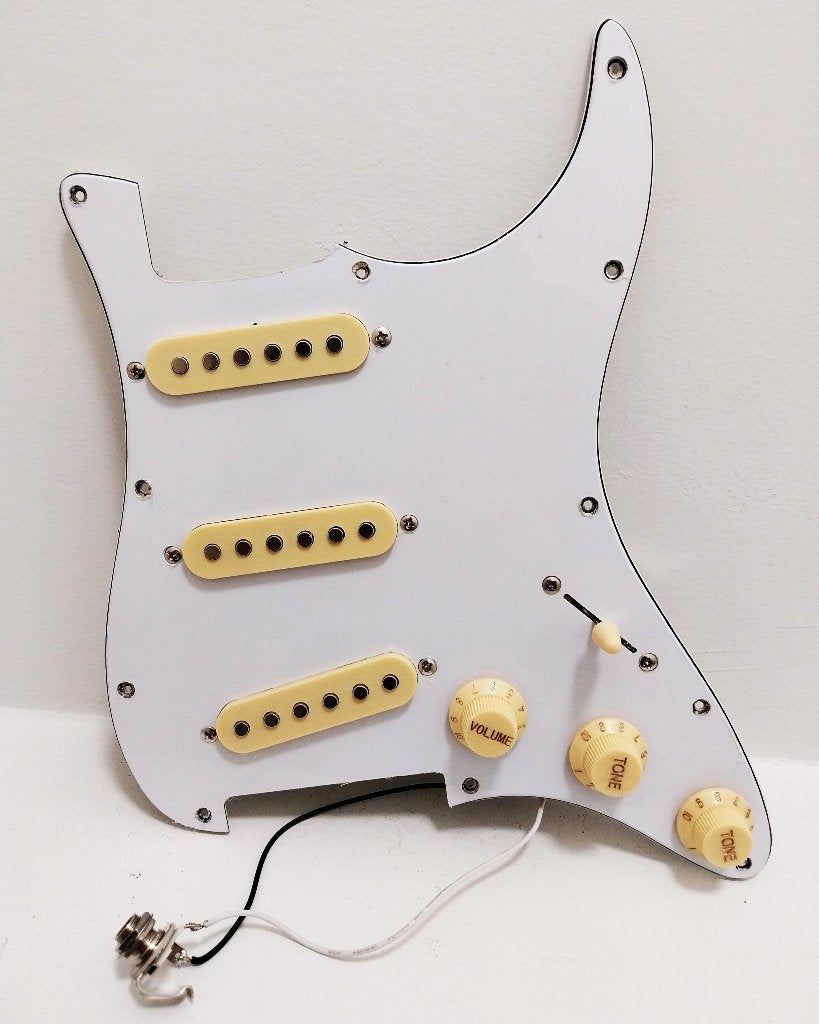 Loaded Stratocaster slagplaat / Stratocaster pickguard, Ophalen of Verzenden, Nieuw, Elektrische gitaar