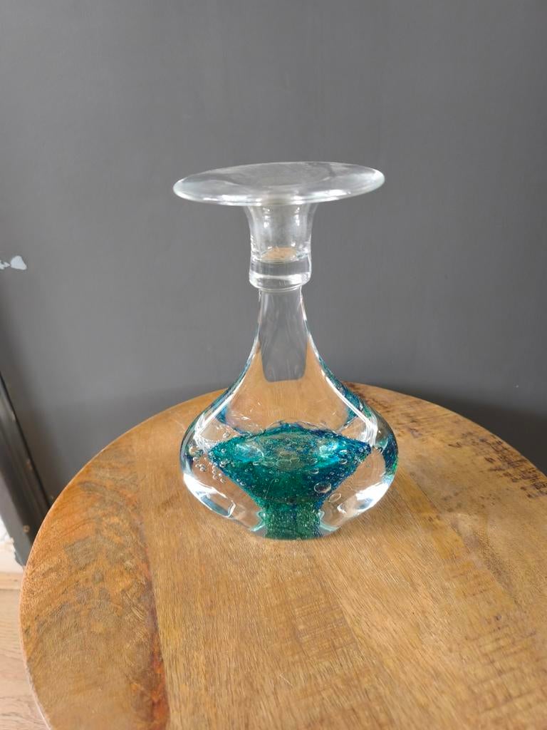 Mondgeblazen Glazen Kandelaar - Mdina Malta Stijl, Ophalen of Verzenden