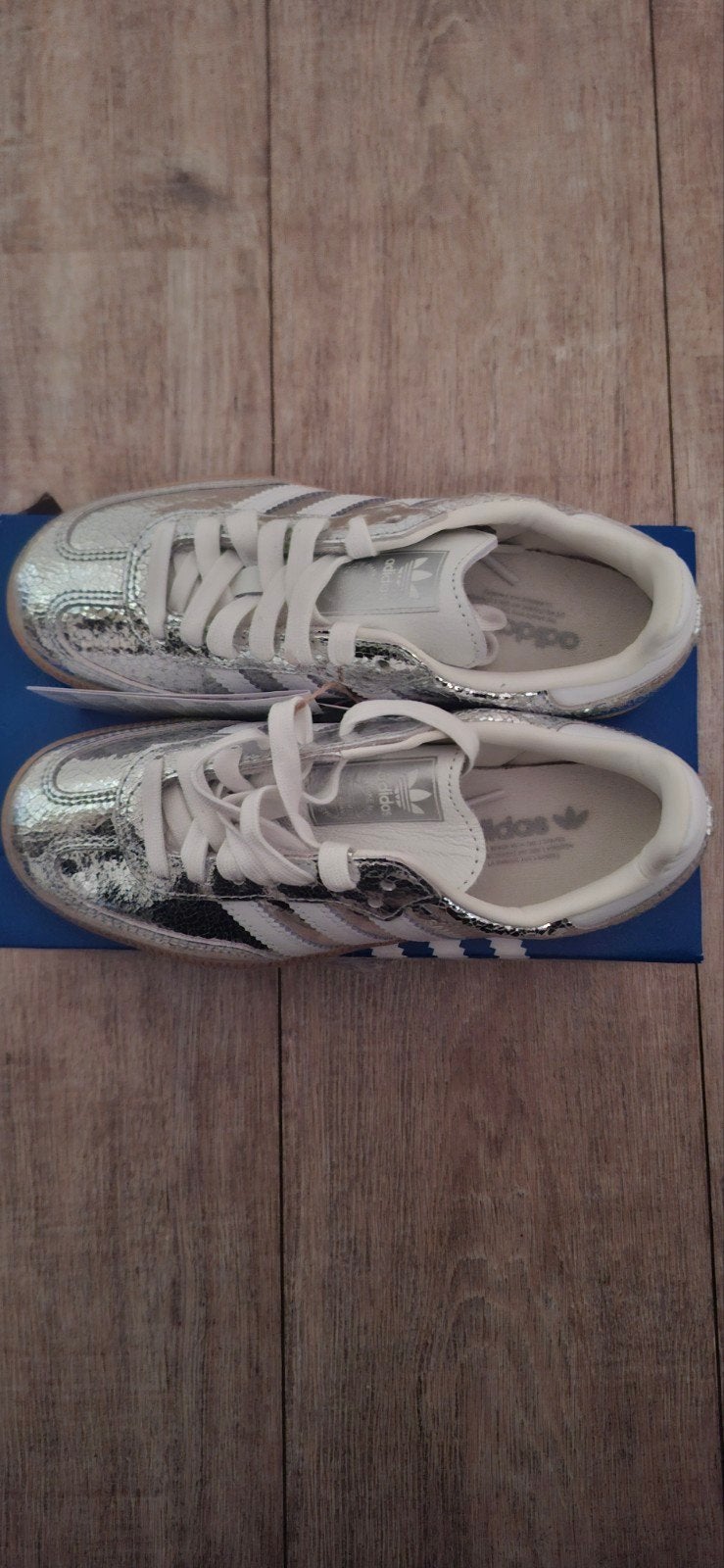 Adidas Samba OG Silver Metallic sneakers - Maat 36, Kleding | Dames, Schoenen, Ophalen, Overige kleuren, Adidas, Nieuw