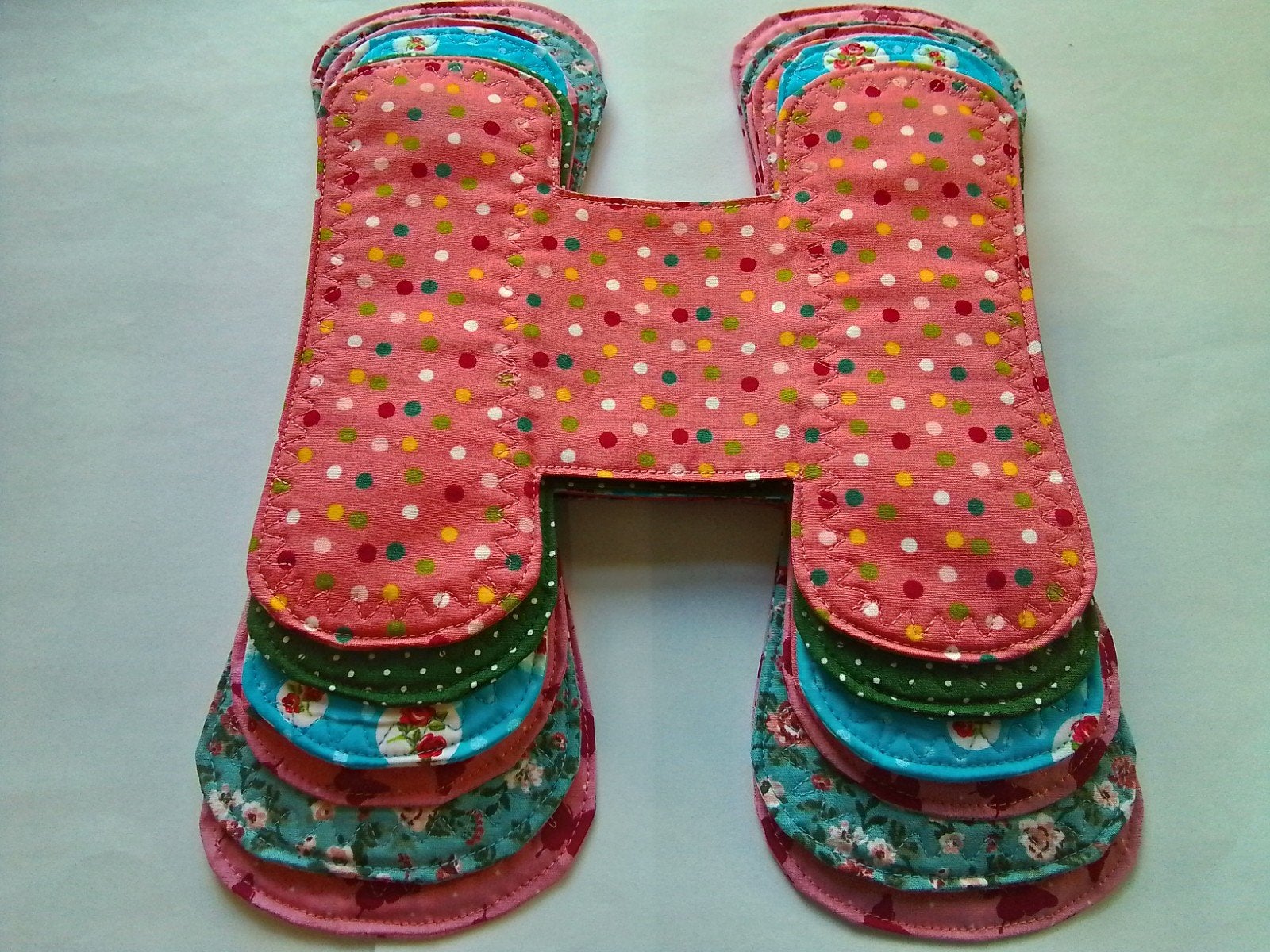 Wasbare inlegkruisjes in H-model 18/30 cm katoen., Ophalen of Verzenden, Slip