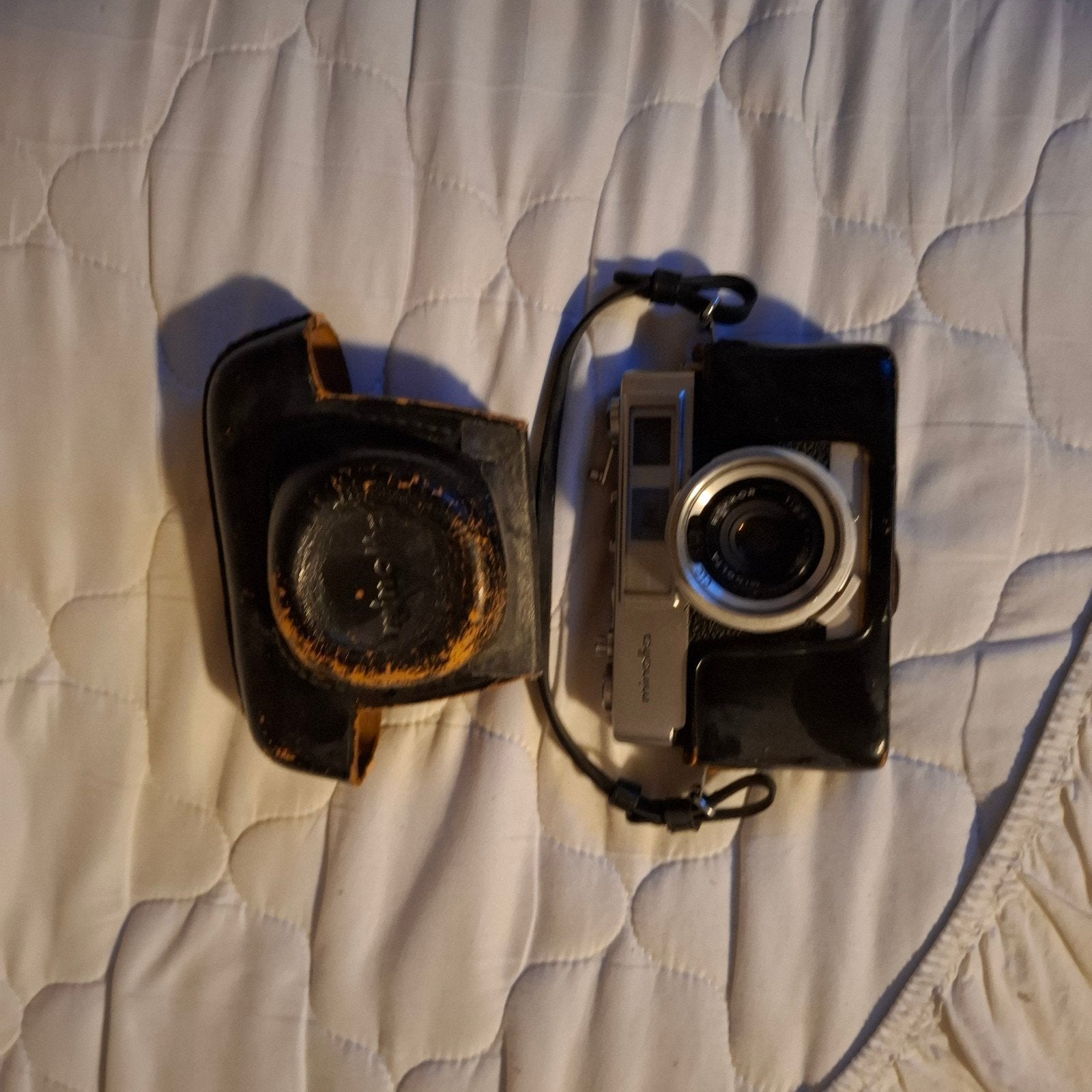 Minolta AL-F Compact Camera met Rokkor 1:2.7 f=38mm lens, Ophalen of Verzenden