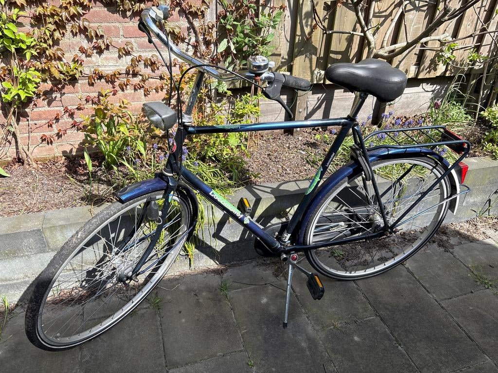 Herenfiets Locomotief Spirit - 61cm frame, 28 inch wielen, Fietsen en Brommers, Fietsen | Heren | Herenfietsen, Gebruikt, Versnellingen