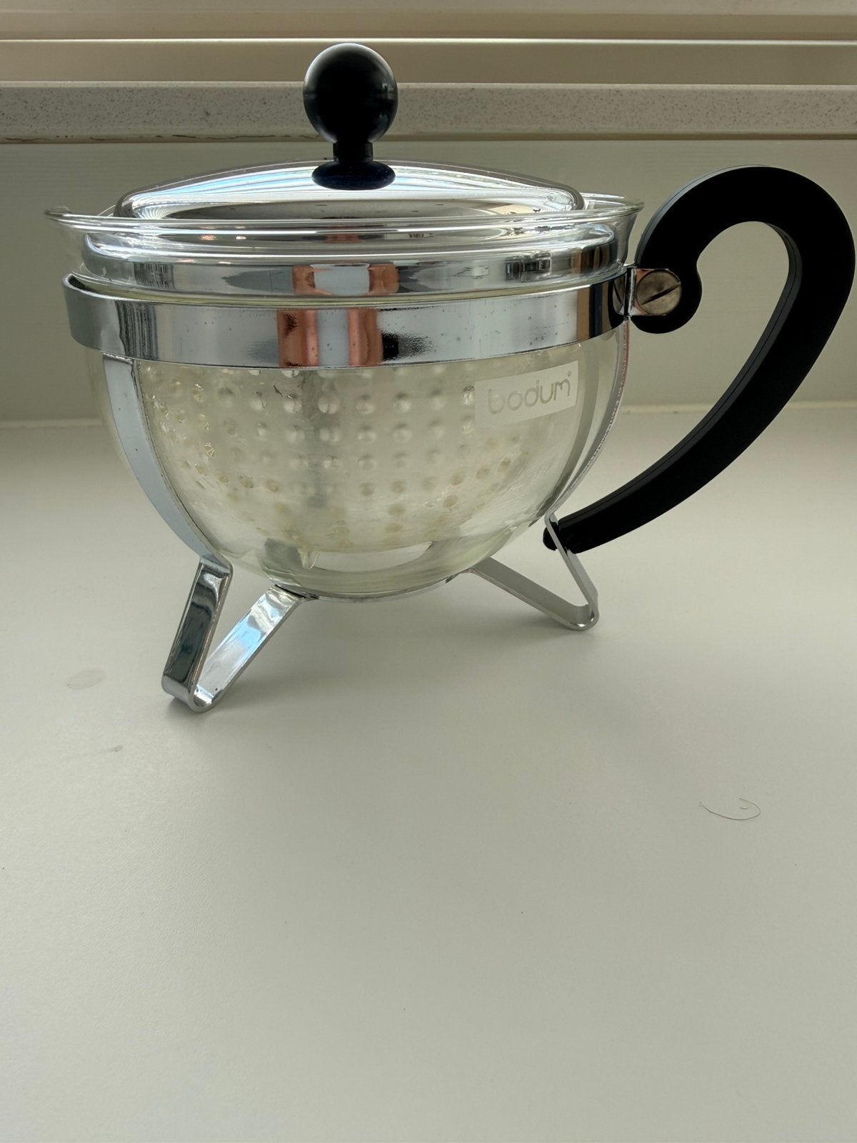 Bodum theepot, Gebruikt, Overige merken, Ophalen of Verzenden, Glas