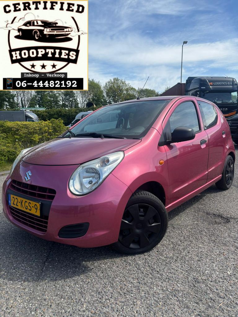 Suzuki Alto 1.0 2009 5 Deurs Roze GOED ONDERHOUDEN Rijklaar!, Auto's, Voorwielaandrijving, 200 kg, Overige kleuren, 4 stoelen
