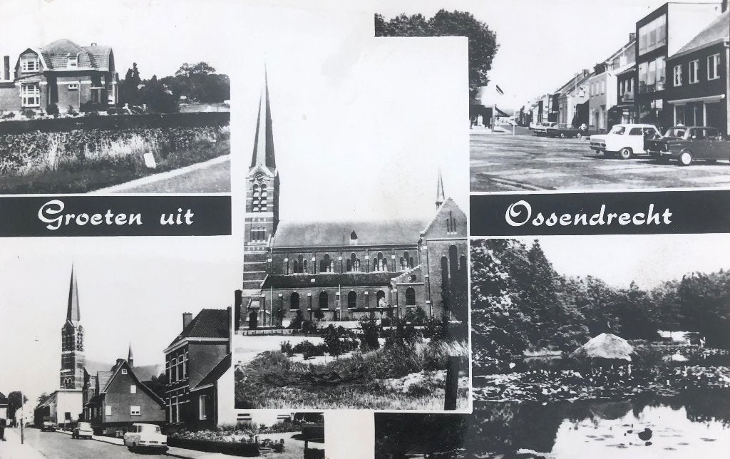 Ossendrecht, 1973, Ophalen of Verzenden, 1960 tot 1980, Gelopen, Noord-Brabant